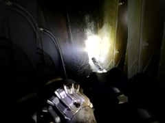 Large machine cleaning